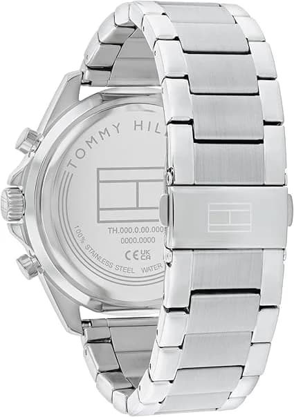 Montre Tommy Hilfiger 1710656 homme détail cadran bleu