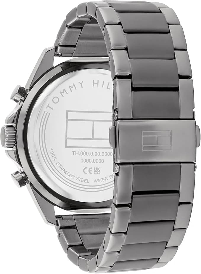 Montre Tommy Hilfiger 1710657 homme détail cadran gris
