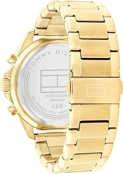 Montre Tommy Hilfiger 1710658 homme détail cadran noir