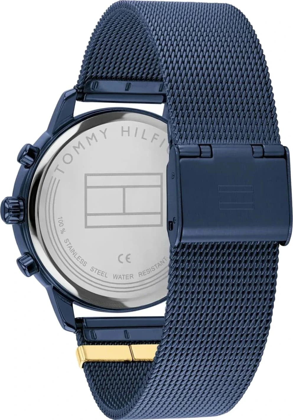Montre Tommy Hilfiger 1781893 femme détail cadran bleu