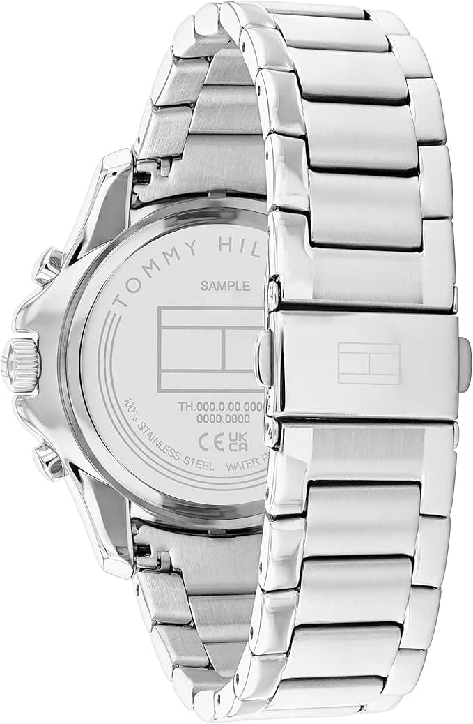 Montre Tommy Hilfiger 1782569 femme détail cadran bleu