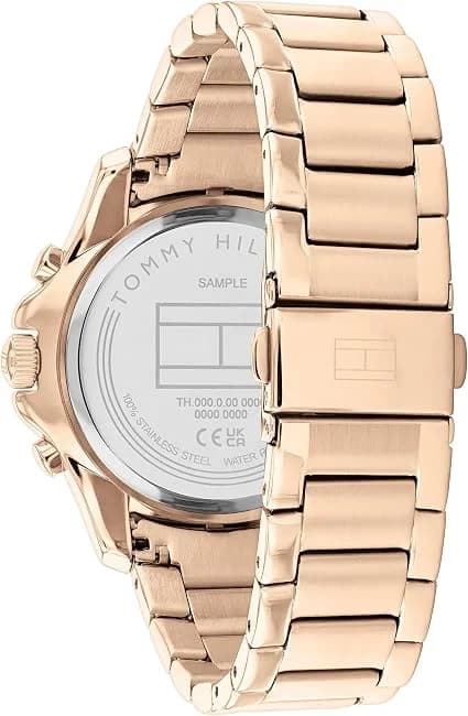 Montre Tommy Hilfiger 1782572 femme détail cadran argent