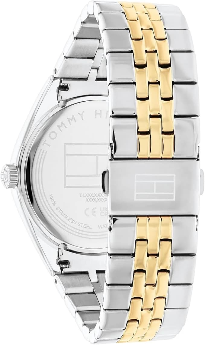 Montre Tommy Hilfiger 1782591 femme détail cadran noir