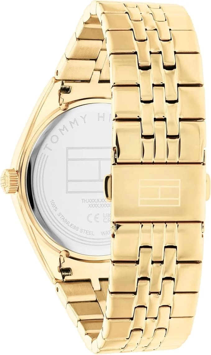 Montre Tommy Hilfiger 1782592 femme détail cadran champagne