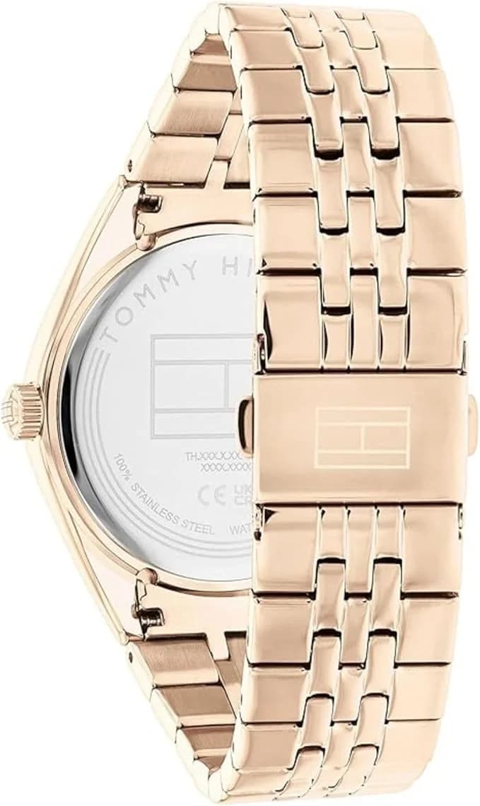 Montre Tommy Hilfiger 1782593 femme détail cadran argent