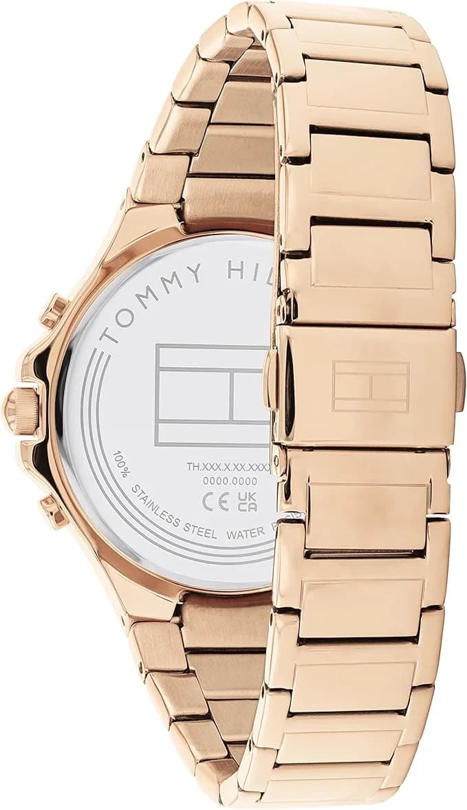 Montre Tommy Hilfiger 1782597 femme détail cadran rose