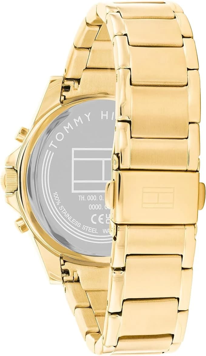Montre Tommy Hilfiger 1782676 femme détail cadran noir