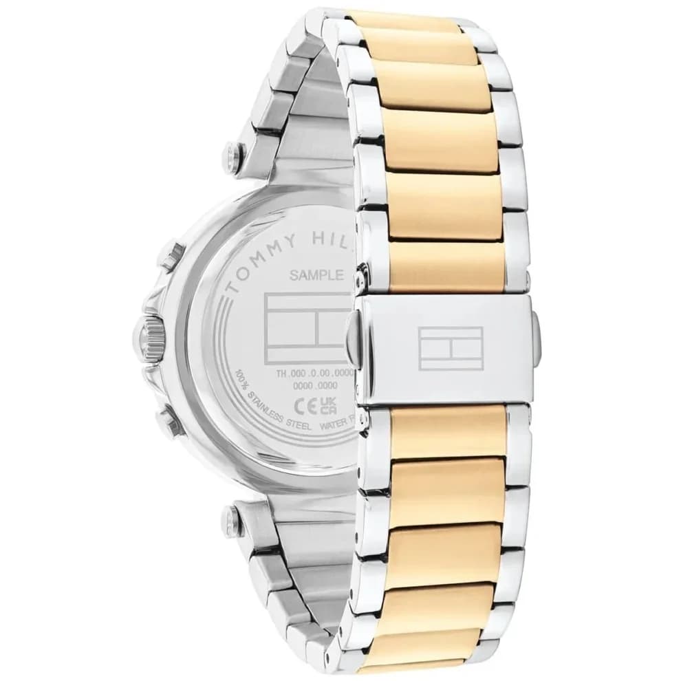 Montre Tommy Hilfiger 1782702 femme détail cadran noir