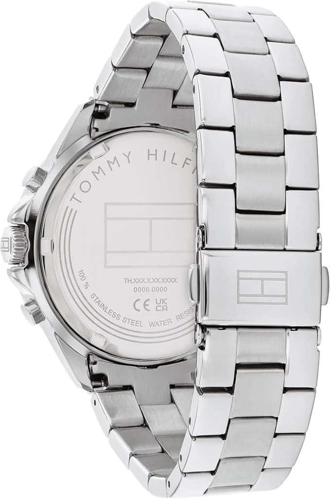 Montre Tommy Hilfiger 1782708 femme détail cadran bleu