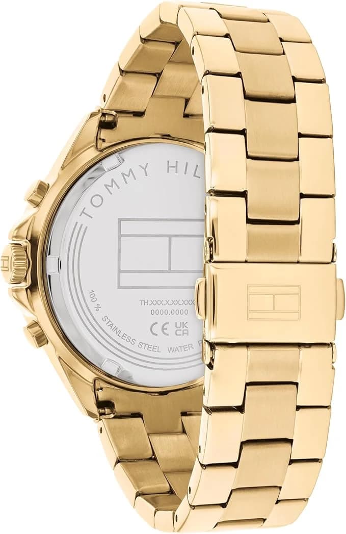 Montre Tommy Hilfiger 1782709 femme détail cadran marron