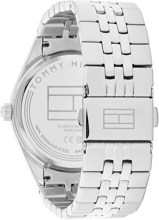 Montre Tommy Hilfiger 1782714 femme détail cadran bleu