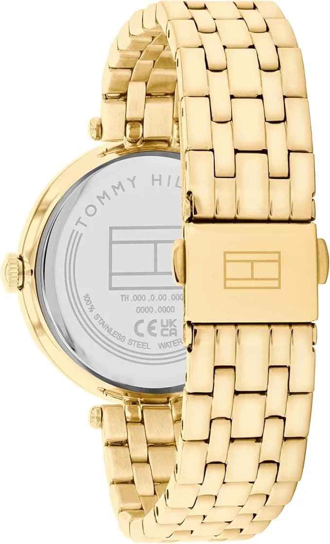 Montre Tommy Hilfiger 1782718 femme détail cadran or