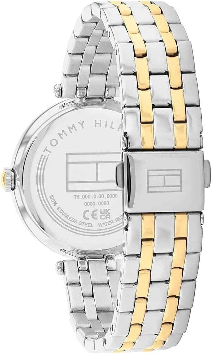 Montre Tommy Hilfiger 1782760 femme détail cadran argent