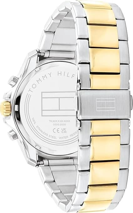 Montre Tommy Hilfiger 1792095 homme détail cadran noir
