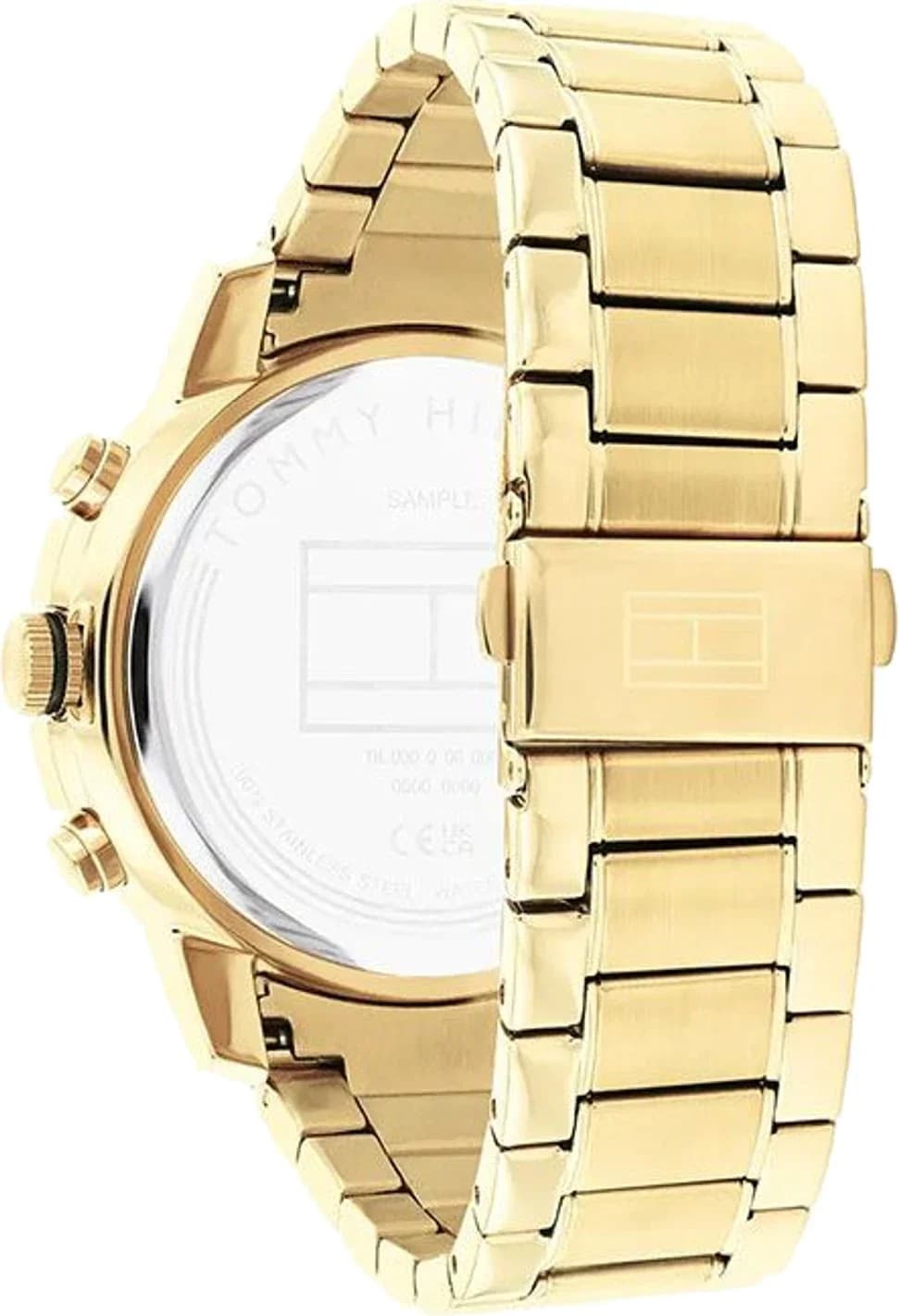 Montre Tommy Hilfiger 1792109 homme détail cadran noir