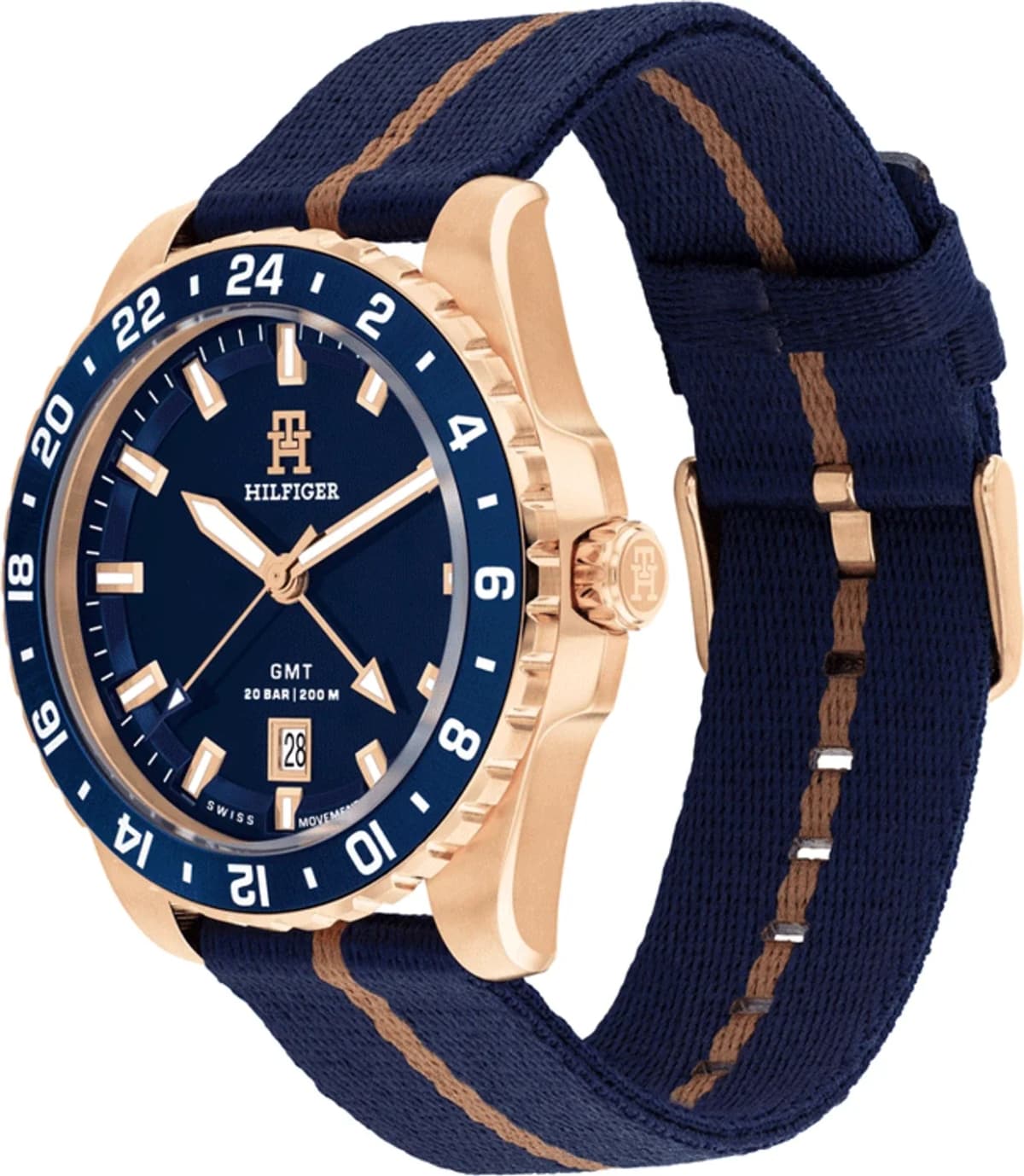 Montre Tommy Hilfiger 1792130 homme vue de profil