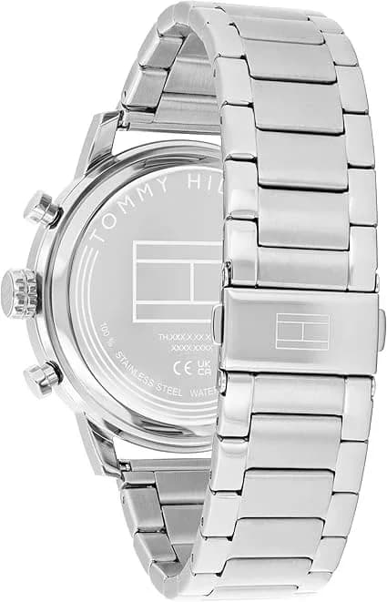 Montre Tommy Hilfiger 1792179 homme détail cadran bleu