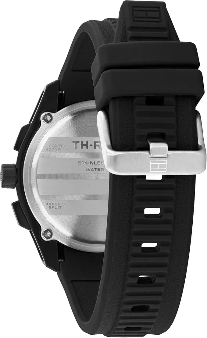 Montre Tommy Hilfiger 1792233 homme détail cadran noir