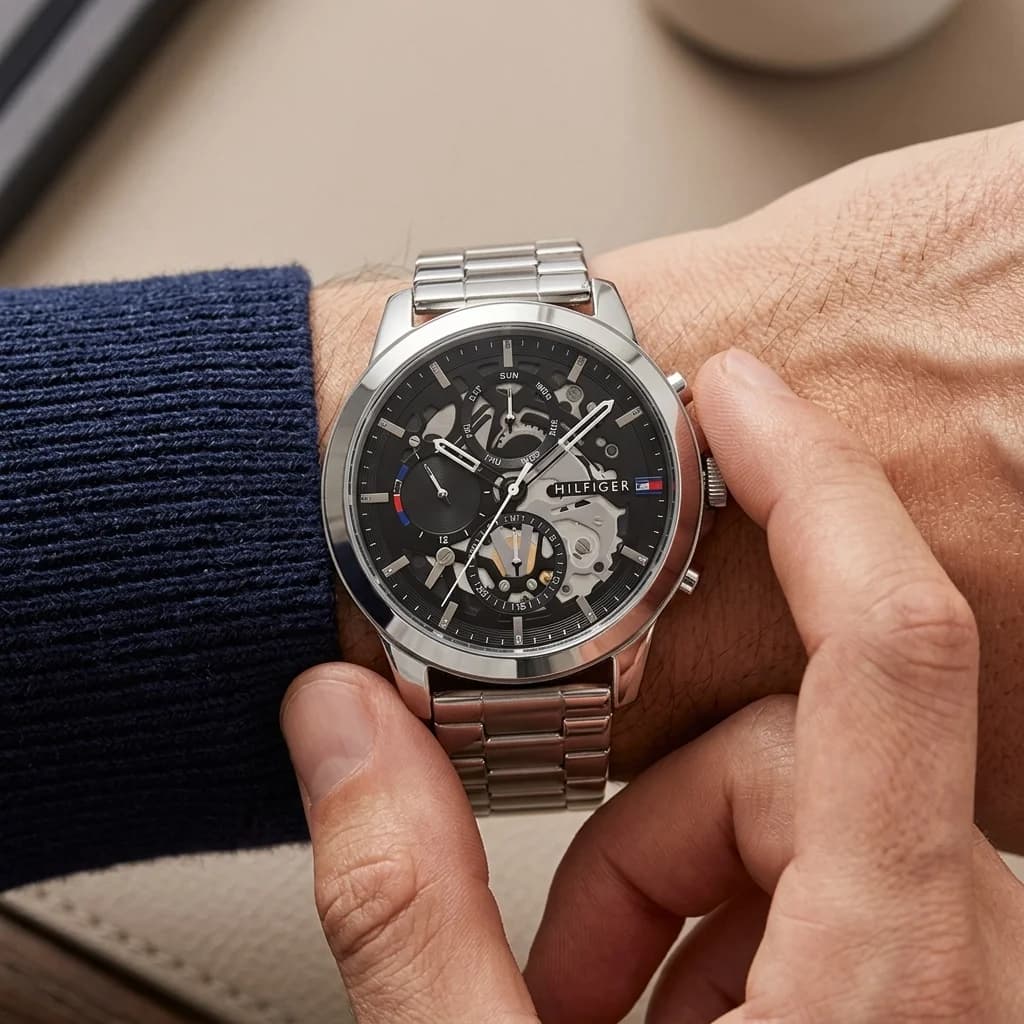 Fond du boîtier du garde-temps Tommy Hilfiger 1710477