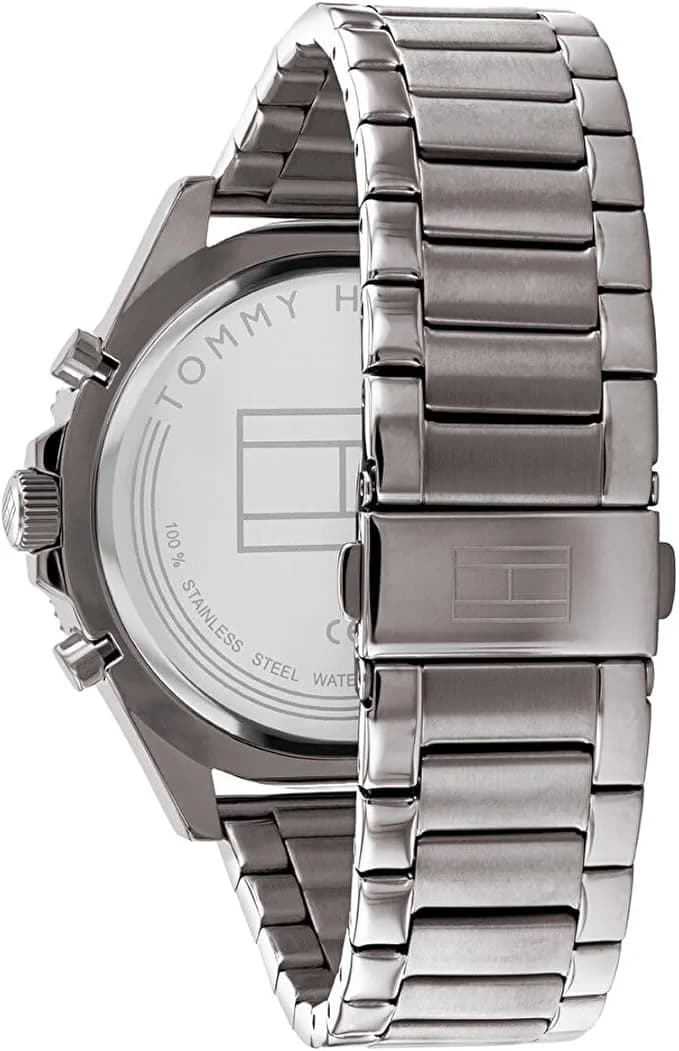 Montre Tommy Hilfiger 1791918 homme détail cadran gris