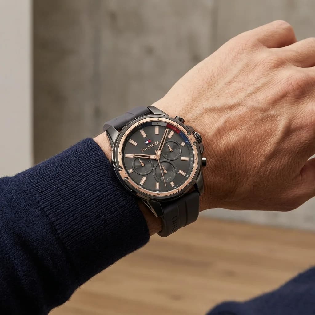 Fond du boîtier du garde-temps Tommy Hilfiger 1791792
