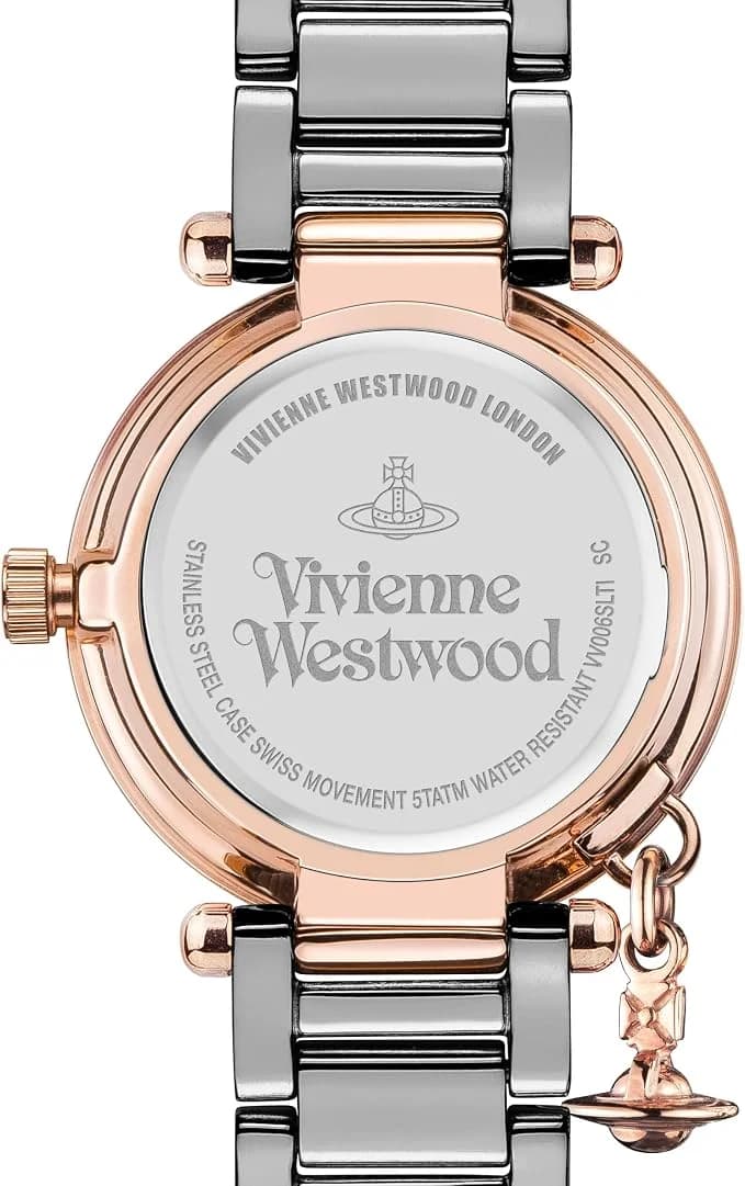 Montre Vivienne Westwood VV067SLTI femme détail cadran argent