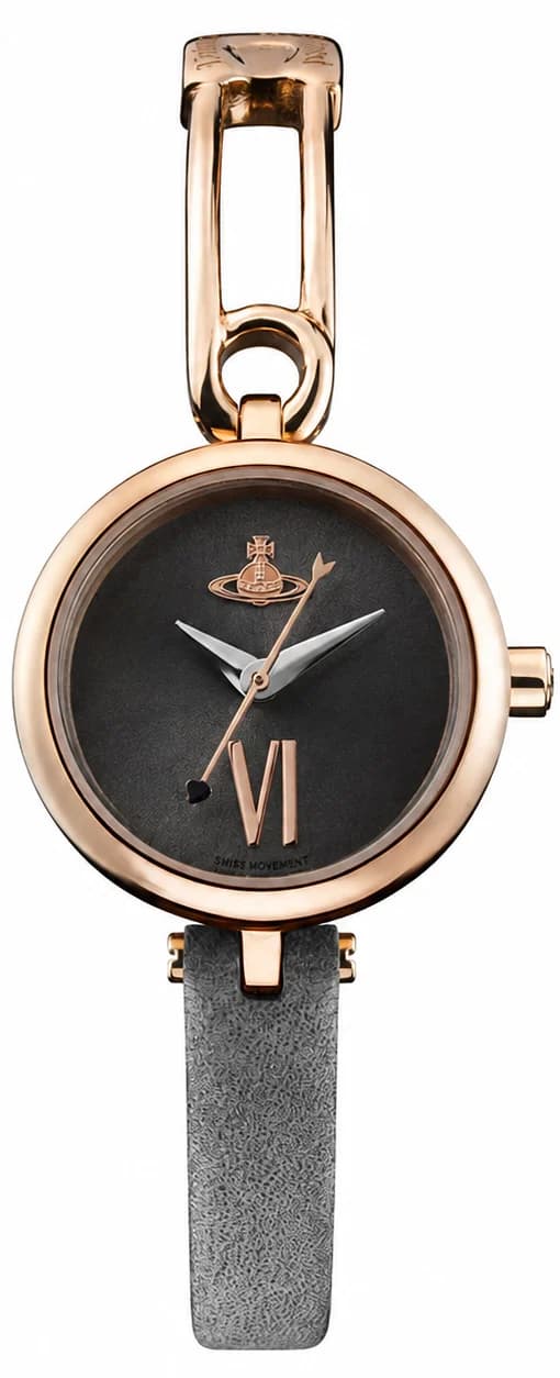 Montre Vivienne Westwood VV200RSGY femme cadran gris bracelet cuir