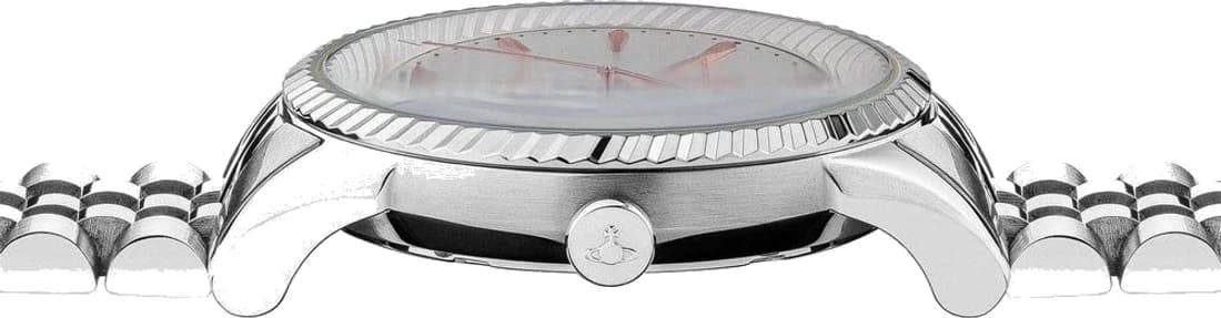 Montre Vivienne Westwood VV240SLSL femme détail cadran argent