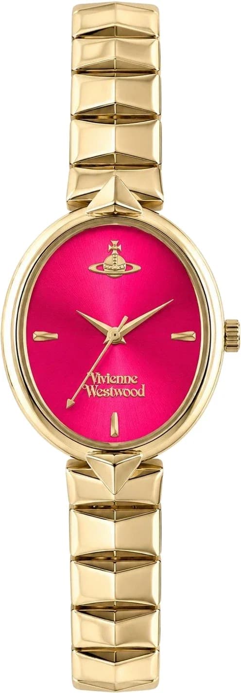 Montre Femme Vivienne Westwood Armour VV314RRGD cadran rose bracelet acier
