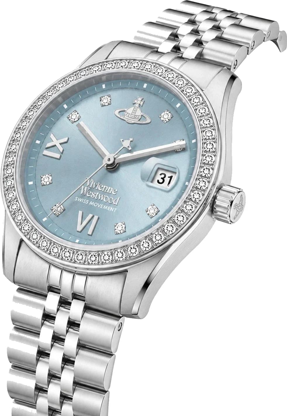 Montre Vivienne Westwood VV317LBLSL femme vue de profil