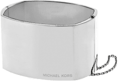 Bracelet manchette Michael Kors MKJ4853040 en acier argenté pour femme