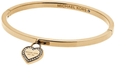 Bracelet Michael Kors MKJ5037710 en acier doré avec breloque coeur pour femme