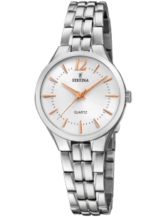 Montre Festina F20216/1 Mademoiselle en Acier Argenté pour Femme