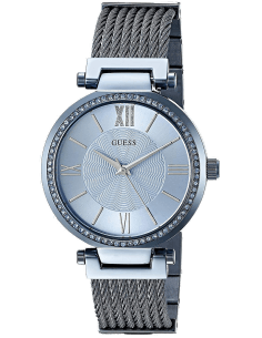 Montre Guess Femme W0638L3 Soho Acier Inoxydable Bleu Azur