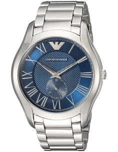 Montre Homme Emporio Armani AR11085 Cadran Bleu Acier Inoxydable