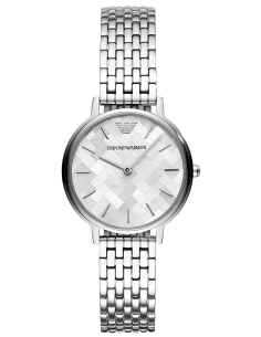 Montre Femme Emporio Armani AR11112 Kappa - Cadran Nacre & Bracelet Acier Argent
