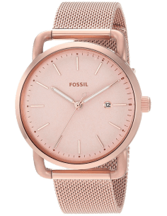 Montre Femme Fossil ES4333 en Acier Inoxydable Doré Rose à Bracelet Maillons