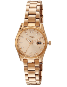 Montre Femme Fossil ES3584 Perfect Boyfriend en Acier Or Rose avec Date