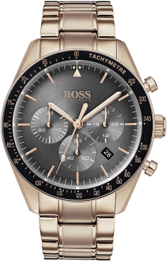 Montre Homme Hugo Boss Trophy 1513632 Acier Inoxydable Or Rose 44mm