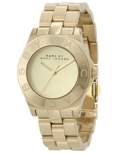 Montre Marc Jacobs MBM3126 en Acier Inoxydable Doré Or Jaune