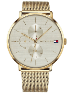 Montre Tommy Hilfiger 1781943 Jenna - Maille milanaise dorée - Pour femme
