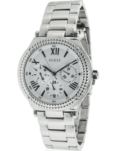 Montre Femme Guess W0331L1 en Acier Argenté Multifonction