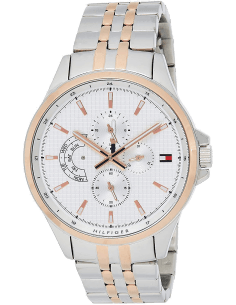 Montre Homme Tommy Hilfiger Shawn 1791617 Acier Gris Anthracite