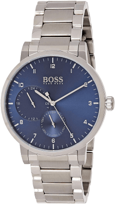 Montre Homme Hugo Boss 1513597 Acier et Cadran Bleu 42mm