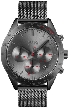 Montre Homme Hugo Boss 1513637 Chronographe Acier Gris Anthracite