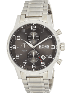 Montre Homme Hugo Boss 1513181 Acier Inoxydable Argent Cadran Gris