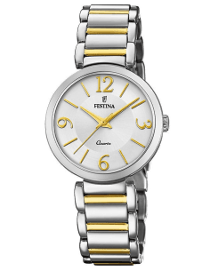 Montre Festina F20213/1 Mademoiselle - Cadran et bracelet acier argenté - 30mm