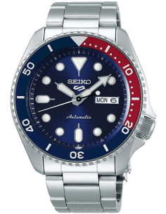 Montre Seiko SRPD53K1 Automatique Lunette Pepsi et Cadran Bleu
