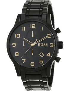 Montre Homme Hugo Boss 1513275 Chronomètre Noir Acier