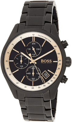 Montre Homme Hugo Boss Grand Prix 1513578 Chronographe Noir